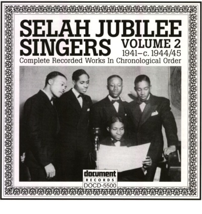 The Selah Jubilee Singers, a popular African American musical group credited with singing the first recording of the hymn 'Just a Closer Walk With Thee' in 1941. 