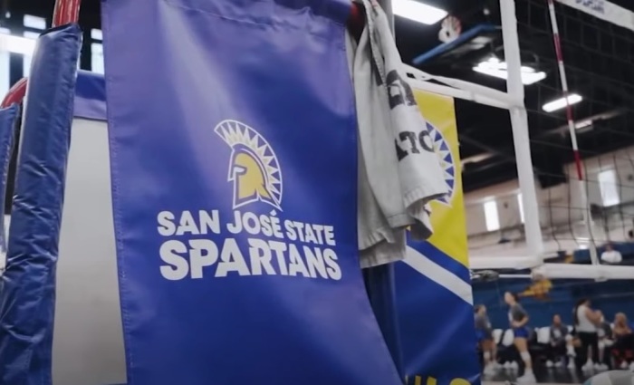 San Jose State University Spartans volleyball team. 