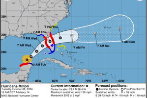 Hurricane Milton to slam Florida Gulf Coast as region reels from Helene 