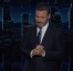 Late night comedy host Jimmy Kimmel cries while scolding Trump voters