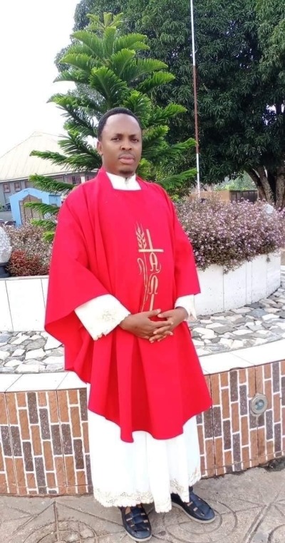 The Rev. Emmanuel Azubuike, a Catholic priest kidnapped on Nov. 5, 2024, in Imo state, Nigeria. 