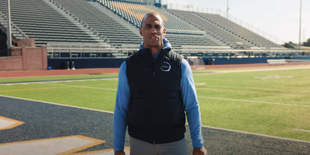 Scott Turner, President-elect Donald Trump's choice to serve as Secretary of Housing and Urban Development, speaks about the First Down Mentorship Program at his Community Engagement & Opportunity Council.