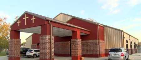Greater Union Baptist Church of St. Landry Parish, Louisiana, set to reopen in 2024. In 2019, the historic church's building was destroyed by an arsonist.