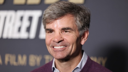 ABC News host George Stephanopoulos attends the "Road Diary: Bruce Springsteen & The E Street Band" New York premiere at Museum of Modern Art on Oct. 15, 2024, in New York City.