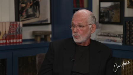 Former CIA agent Kevin Shipp on the Candace Owens show in November 2024.