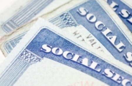An image of three social security cards from the Social Security Admistration Website.