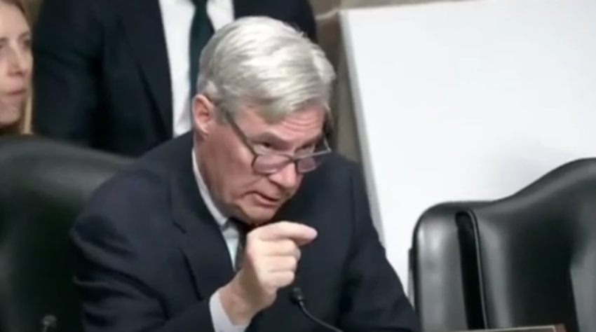 Sen. Sheldon Whitehouse, D-R.I., speaks about late-term abortion at Robert F. Kennedy Jr.'s confirmation hearing, Jan. 29, 2025. 