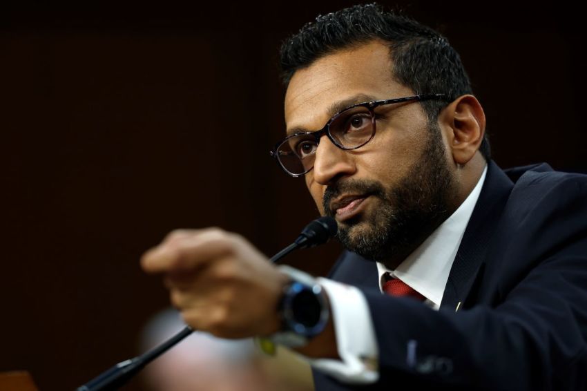 Kash Patel, President Donald Trump’s nominee to be director of the Federal Bureau of Investigation, testifies during his confirmation hearing before the Senate Judiciary Committee in the Dirksen Senate Office Building on January 30, 2025, in Washington, D.C. Patel, a former public defender, federal prosecutor and Trump loyalist, is facing opposition from Democrats over his past criticism of the Justice Department and FBI. 
