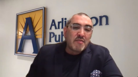 Superintendent Dr. Francisco Duran in a screenshot from a 2022 video.