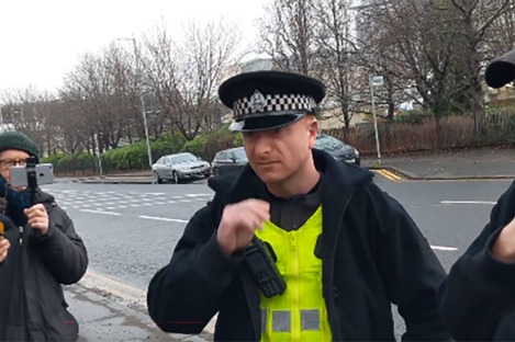 ‘Treated as a criminal’: Grandmother criminally charged for inviting people to chat outside hospital