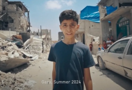 Screenshot: BBC documentary "Gaza: How to Survive a War Zone"