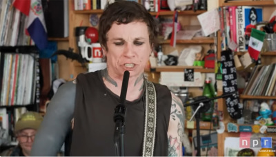 Laura Jane Grace & the Mississippi Medicals: Tiny Desk Concert perform for NPR Music on July 3, 2024.