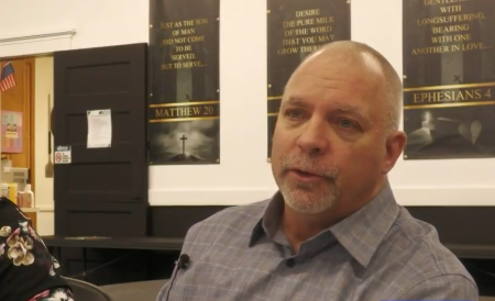 Pastor Ronald Allen of Revive City Church of Duluth in Minnesota.