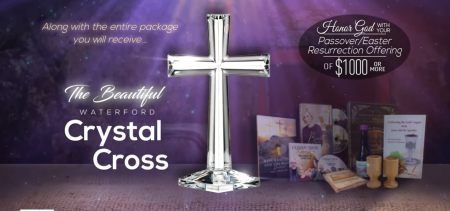 A screenshot from a video titled “Passover Season: God’s Divine Appointment With You!” posted March 23, 2025.