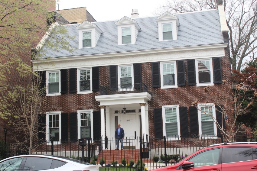 Paul Burke, executive director of the Brooklyn Adult & Teen Challenge, stands outside the historic building at 416 Clinton Avenue, where Christian Evangelist David Wilkerson started the faith-based addiction recovery program Teen Challenge in Brooklyn, N.Y. in 1958.