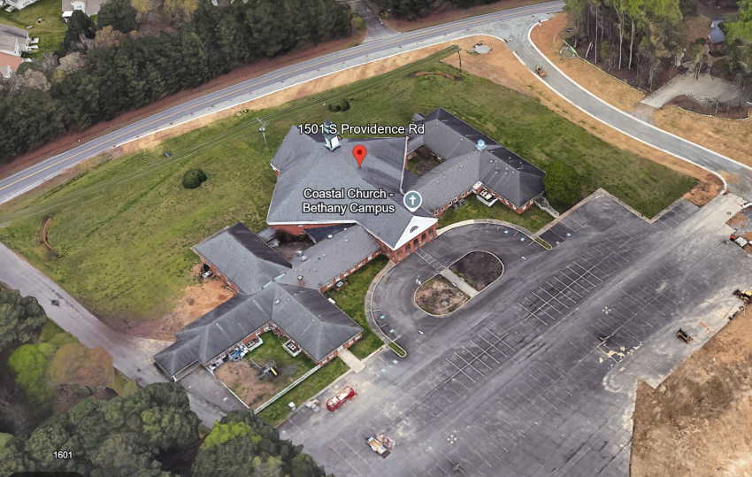 Bethany Place Church on South Providence Road in Chesterfield, Va., now operates under the name Coastal Church - Bethany Campus.