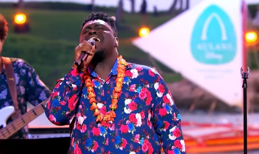 Canaan James Hill performs on "American Idol" in an episode that aired April 14, 2025.