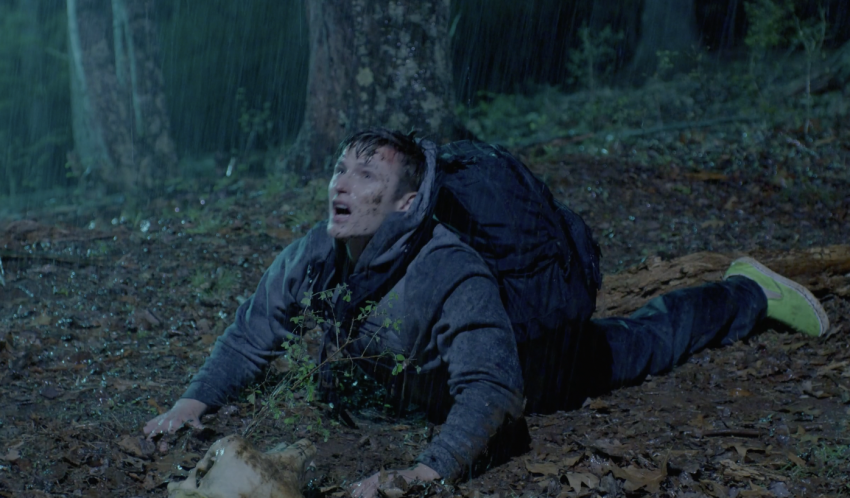 Nathan Gamble stars as Christian in "Miracle on the Precipice."