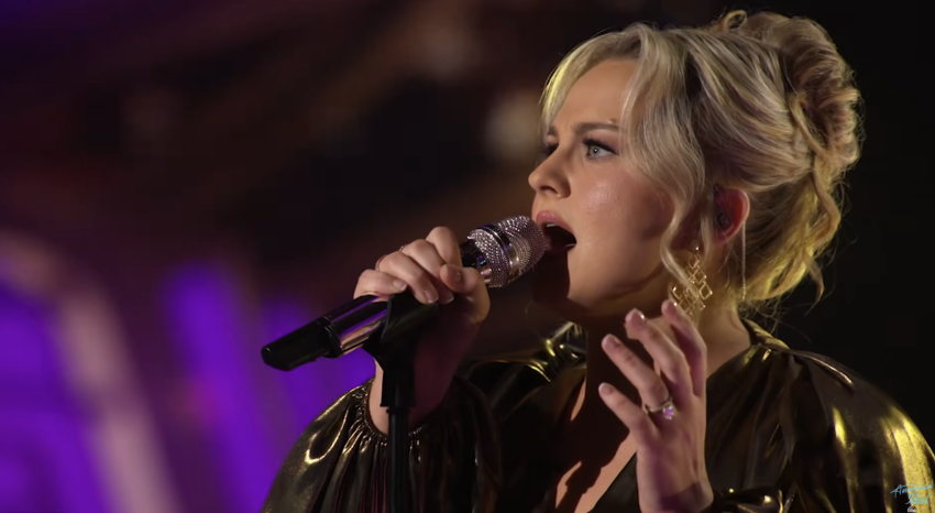 Christian singer Breanna Nix advanced to the Top 8 on "American Idol" Sunday night.
