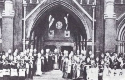 The “Primum Concilium Sinense,” or the First Council of the Catholic Church in China, held in Shanghai in May 1924.