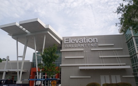 The Ballantyne campus of Elevation Church, a multisite megachurch based in Charlotte, North Carolina.