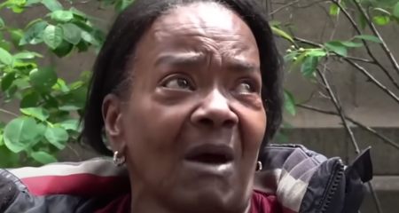 Debbie, a woman who lives in New York City, claims in an interview with Newsmax that seven years ago, before he became president, Donald Trump prayed with her and that stopped her from attempting to take her own life. 