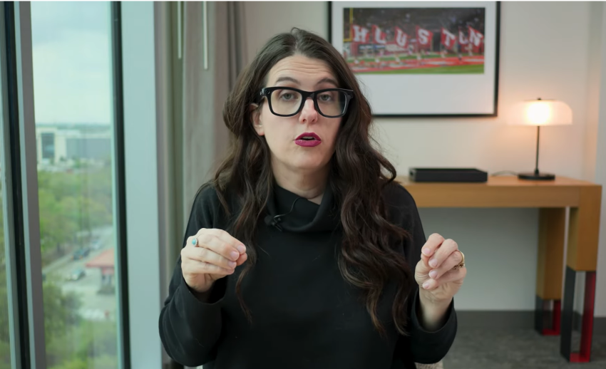  Pro-life activist and president of Students for Life of America, Kristan Hawkins.