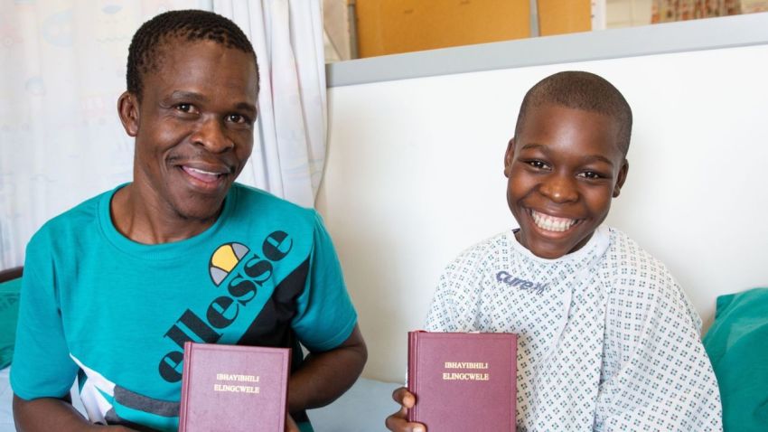The Christian nonprofit CURE International has partnered with the global ministry Biblica to deliver God's word to more children in hospitals. 
