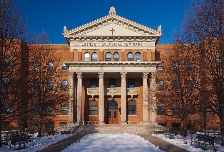 Bockman Hall at Luther Seminary in St Paul, Minn.