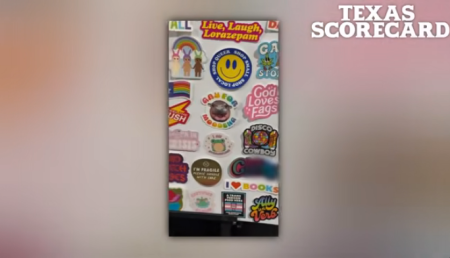 A screenshot of video footage taken at the 2025 Dallas Pride event.