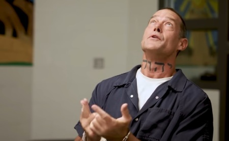 Adam Sheafe, the suspect in the killing of Arizona pastor Bill Schonemann, speaks during an interview with Arizona Family's Briana Whitney. 