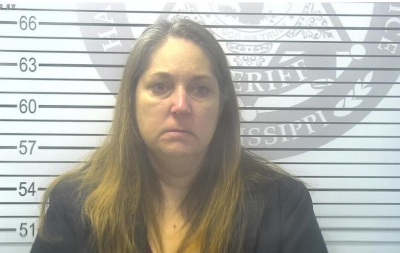 Tonya Laville, a former police officer and school district employee who was arrested in 2024 for embezzling around $8,600 from a church in Gulfport, Mississippi.
