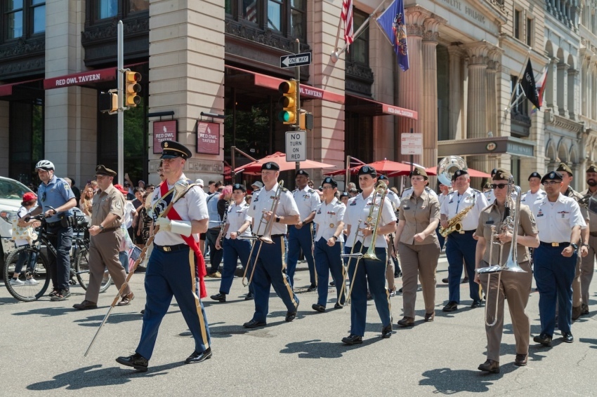 Philadelphia’s Independence Day parade on July 4, 2025. 
