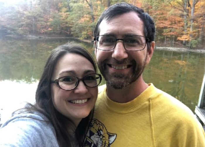 Pastor Luke Ash and his wife in an undated photo.