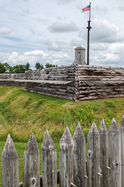 Fort Stanwix National Monument in Rome, New York. 