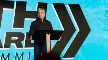 Pastor Jack Hibbs exhorted fellow pastors in California not to shirk from civic engagement during an address at Turning Point USA's Faith Forward Pastors Summit in Rancho Palos Verdes, California.