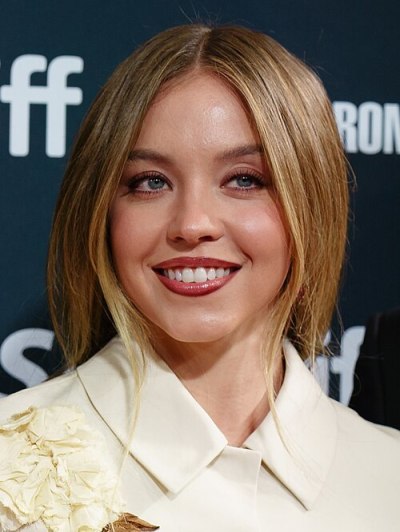 Sydney Sweeney poses at the Toronto International Film Festival in on Sept. 7, 2024. 