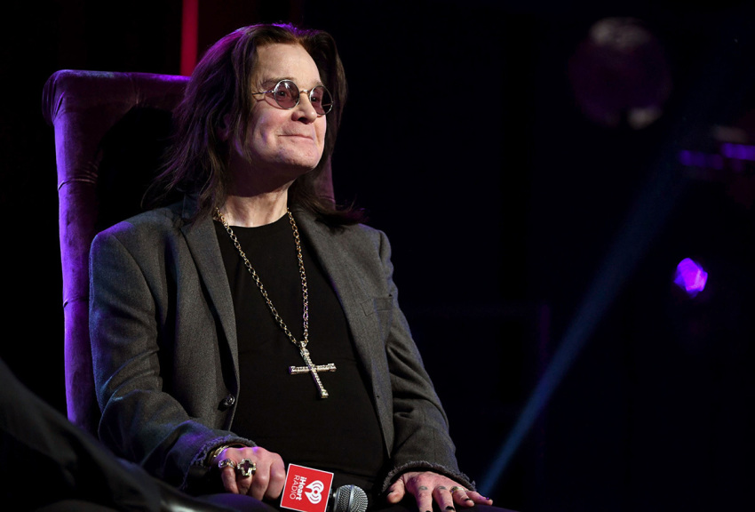 Ozzy Osbourne speaks onstage at iHeartRadio ICONS with Ozzy Osbourne: In Celebration of Ordinary Man at iHeartRadio Theater on Feb. 24, 2020, in Burbank, California. 