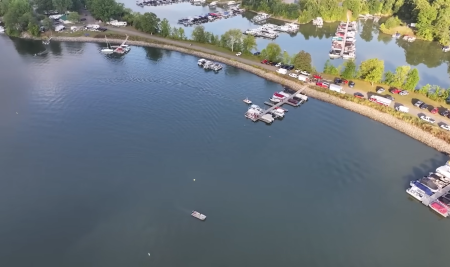 Atwood Lake in Tascarawas County, Ohio.