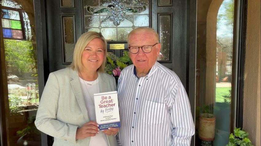 Kevin Leman and his daughter Kristen Leman O’Reilly