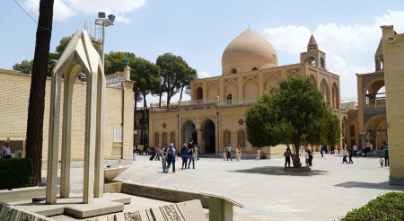 Armenian Vank Cathedral (The Holy Savior Cathedral) in New Jolfa District, Isfahan, Iran. 