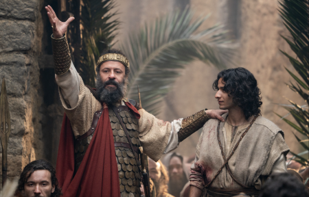 A first-look image from season two of "House of David"