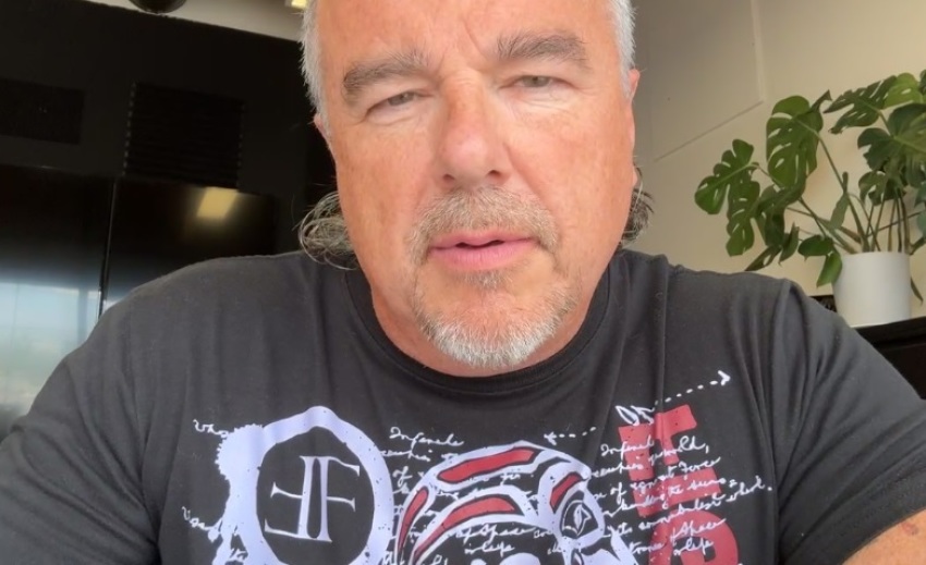 Art Lucier speaks in a Facebook video posted on Aug. 27, 2025.