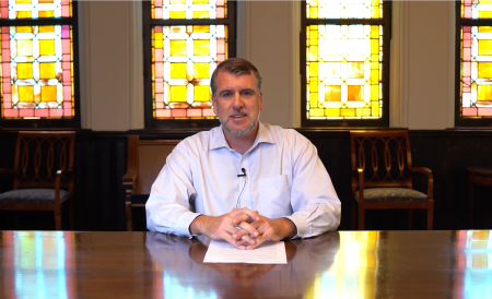 Pen Peery has stepped down as senior pastor of First Presbyterian Church of Charlotte in North Carolina.