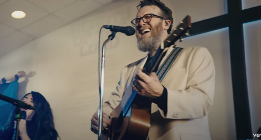John Mark McMillan performing "Beauty of The Lord (Live)."