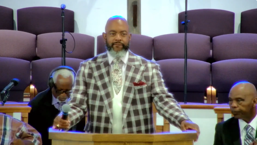 Aaron Williams Jr., 56, is pastor of  Maddox Memorial Church of God in Christ in Mansfield, Ohio.