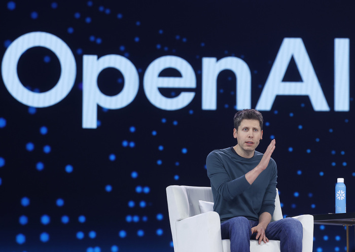 Open AI CEO Sam Altman speaks during Snowflake Summit 2025 at Moscone Center on June 02, 2025, in San Francisco, California. Snowflake Summit 2025 runs through June 5th.