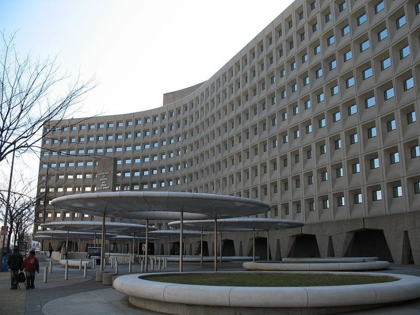 Robert C. Weaver Federal Building, the United States Department of Housing and Urban Development headquarters, in Washington, D.C.