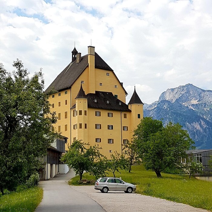 Schloss Goldenstein is a historic Austrian convent and a private girls' school founded in the 15th century near Salzburg, Austria.