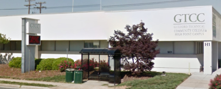 Guilford Technical Community College's campus in High Point, North Carolina. 